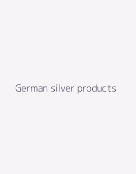 German silver products